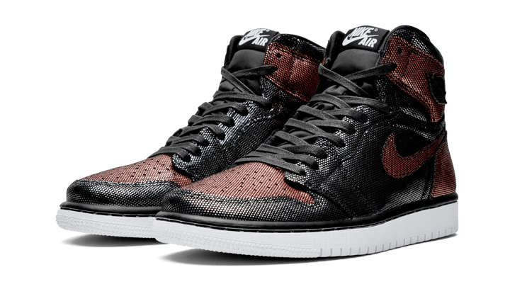 Air Jordan 1 high Fearless Metallic Rose Gold