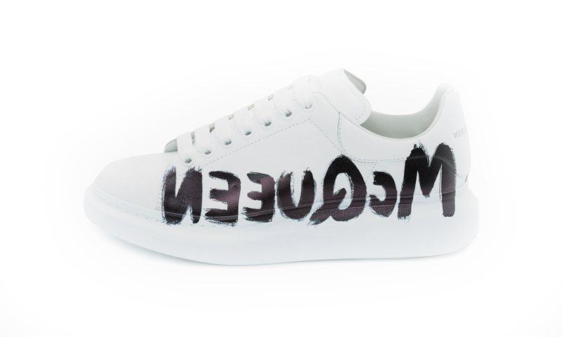 Alexander Mcqueen Graffiti oversize