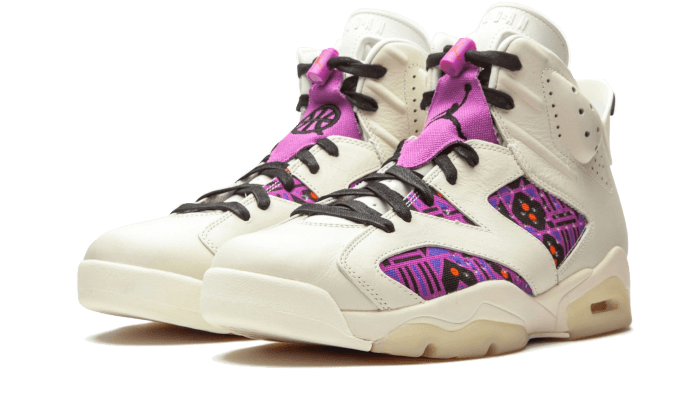 Air Jordan 6 Quai 54 Sail Black