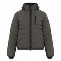 Canada Goose Chest-Zip Hooded Jacket — Gray