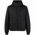 Canada Goose Chest-Zip Hooded Jacket - Classic Badge — Black