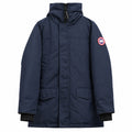 Canada Goose High-Collar Parka — Navy Blue