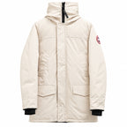 Canada Goose High-Collar Parka — Cream