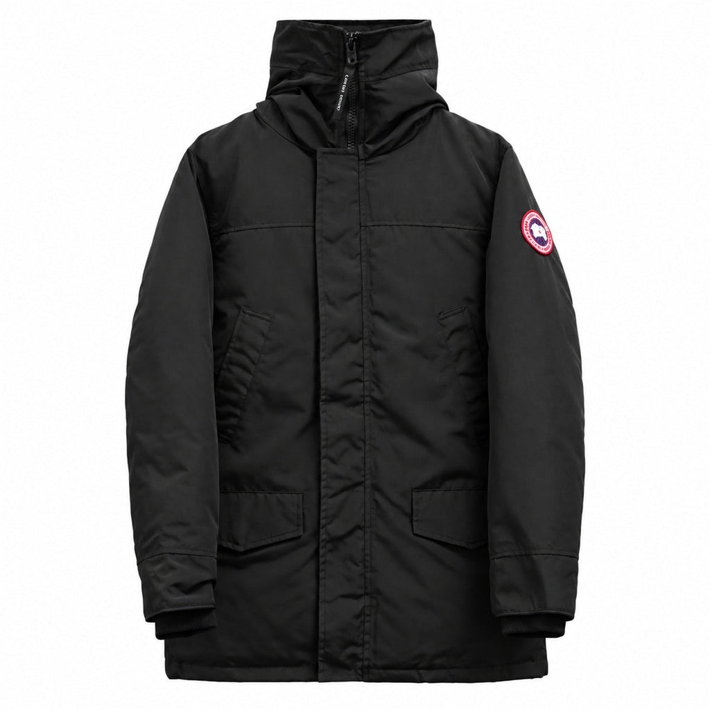 Canada Goose High-Collar Parka — Black