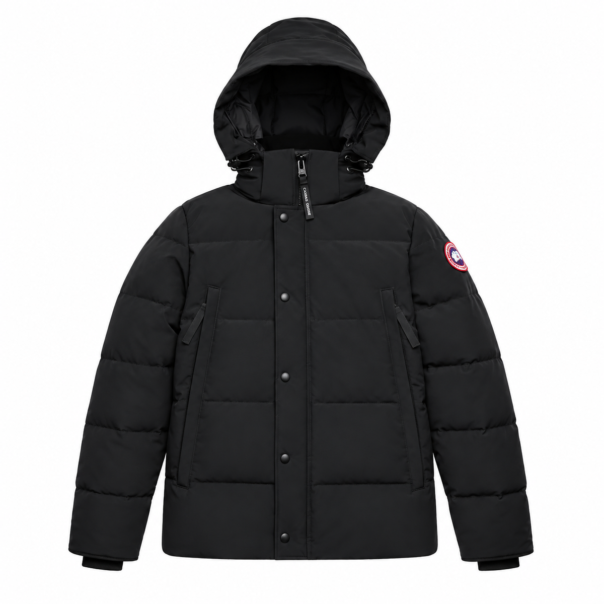 Canada Goose Hooded Puffer — Black