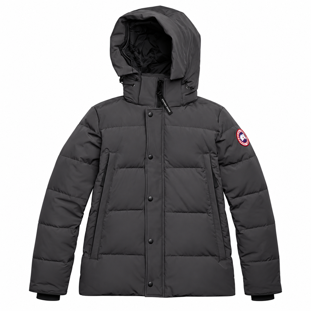 Canada Goose Hooded Puffer — Gray