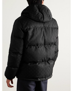Gucci GG hooded jacket — Black — Back