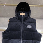 Burberry Hooded Quilted Gilet Black – product view 3