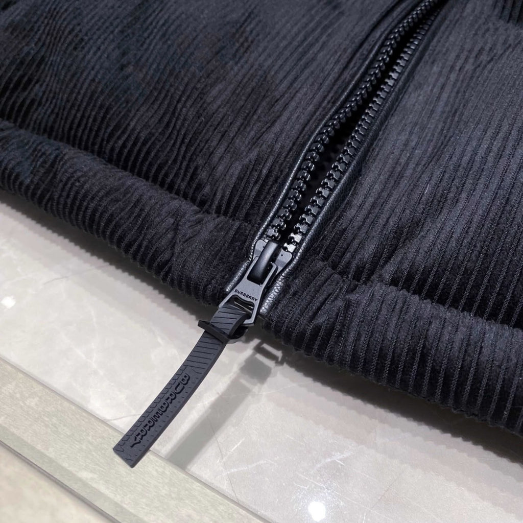 Burberry Hooded Quilted Gilet Black – product view 5