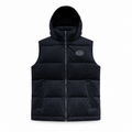 Burberry Hooded Quilted Gilet — front view, white background