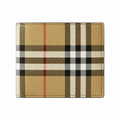 Burberry Check Bifold Wallet