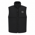 Canada Goose Lodge Black Label Gilet — front view, white background