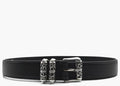 Chrome Hearts Black Roller Belt