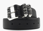 Chrome Hearts Black Roller Belt