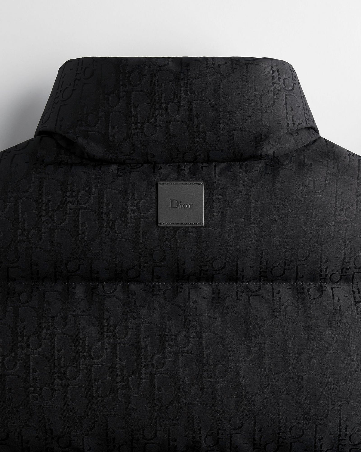 Dior Oblique Technical Jacquard Gilet — Black — view 5
