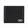 Ferragamo Gancini Wallet — Black