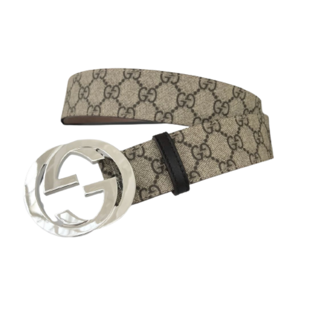 Gucci GG Belt with Interlocking G Buckle