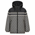 Dior Black Oblique Panel Hooded Jacket