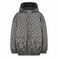 Dior Dark Grey Oblique Hooded Jacket