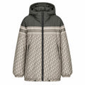 Dior Grey Oblique Panel Hooded Jacket