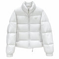 Prada White Textured Puffer Jacket