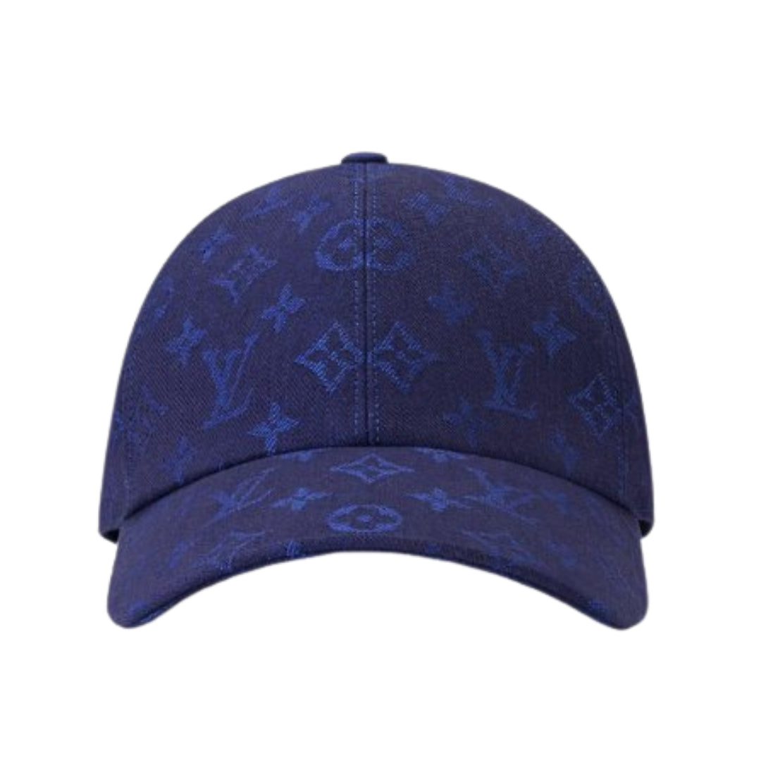 Louis Vuitton Blue Monogram Cap