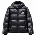 Moncler Big Logo Hooded Jacket – Black