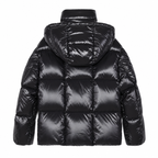 Moncler Contrast Hood Puffer Jacket