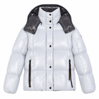 Moncler Contrast Hood Puffer Jacket