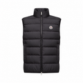 Moncler Contrin Down Gilet — front view, white background