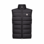 Moncler Contrin Down Gilet — front view, white background