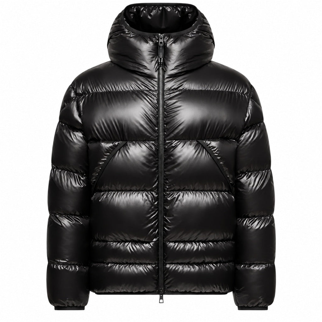 Moncler Kangaroo Pocket Hooded Puffer