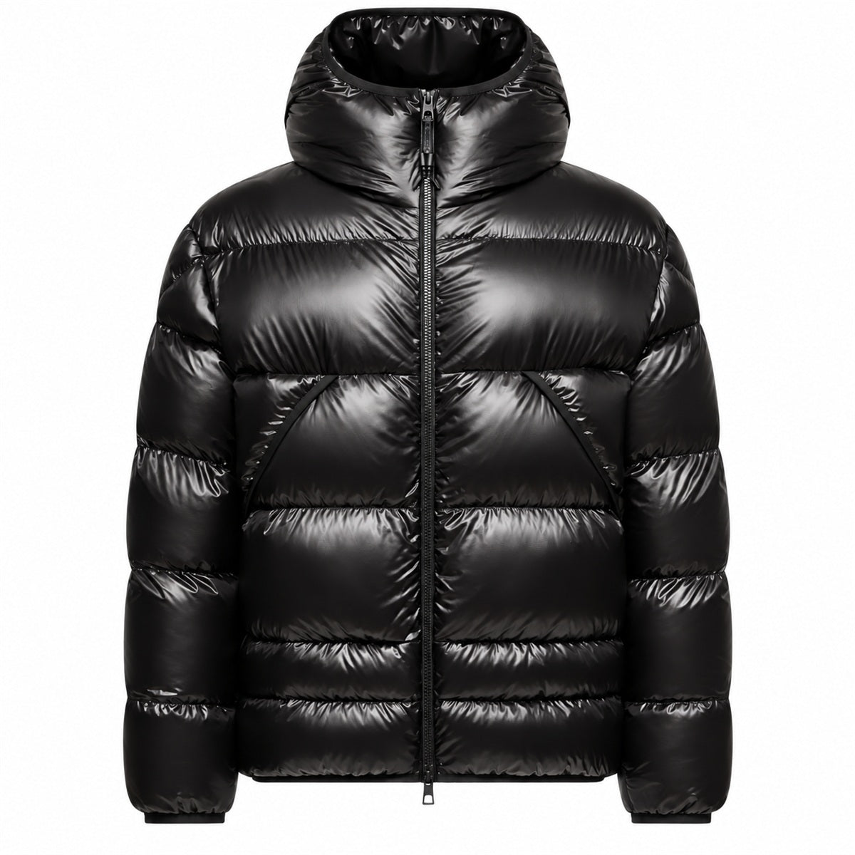 Moncler Kangaroo Pocket Hooded Puffer
