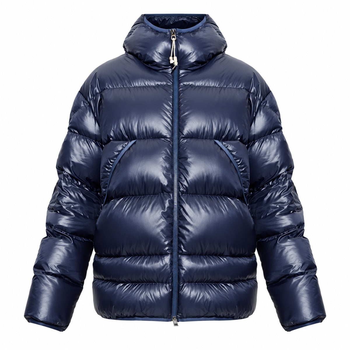 Moncler Kangaroo Pocket Hooded Puffer
