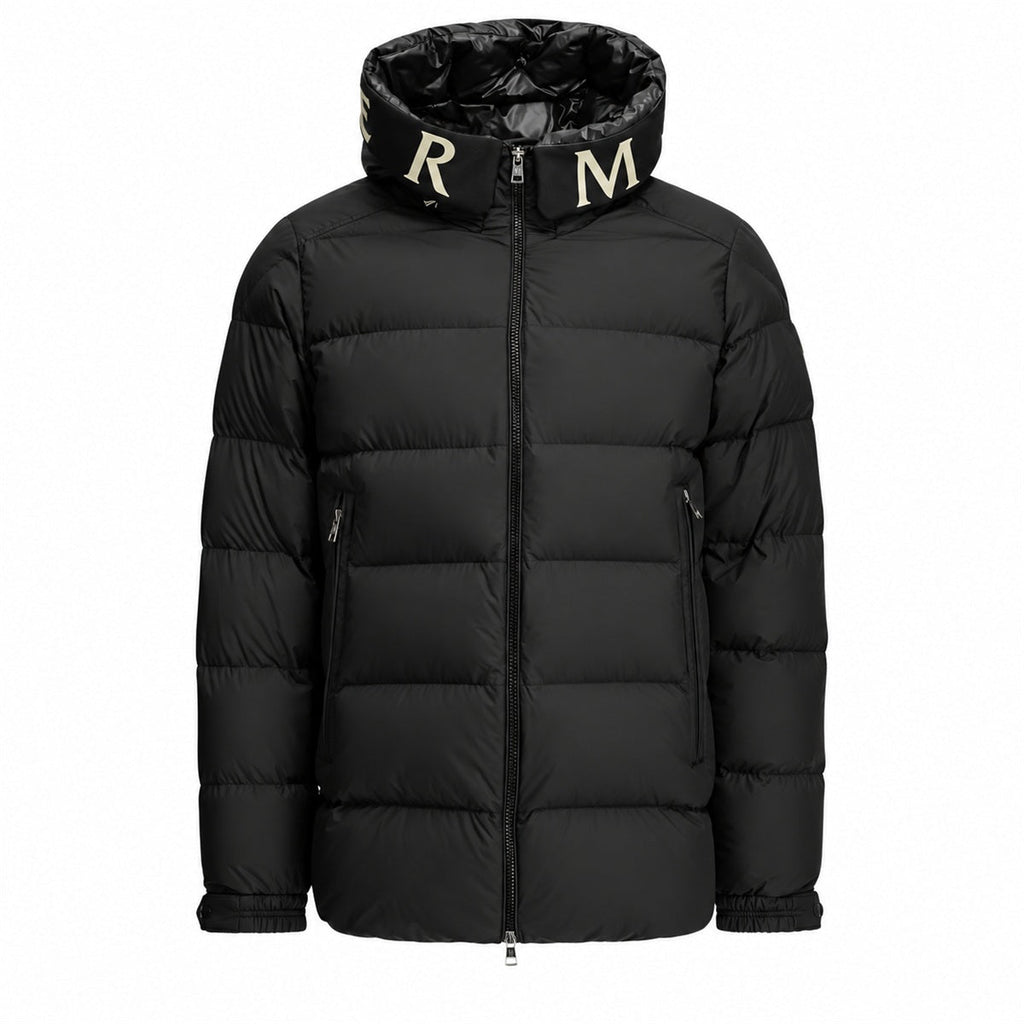 Moncler Lettered Hood Puffer