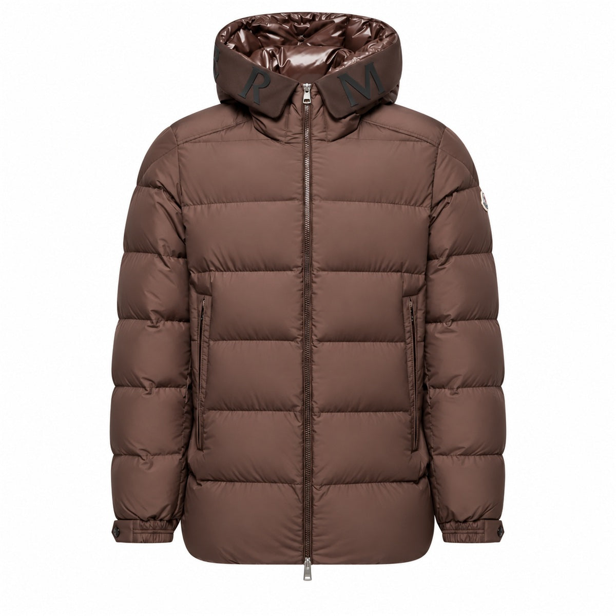 Moncler Lettered Hood Puffer
