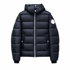 Moncler navy hooded puffer jacket — photo 1