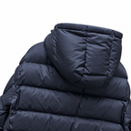 Moncler navy hooded puffer jacket — photo 2