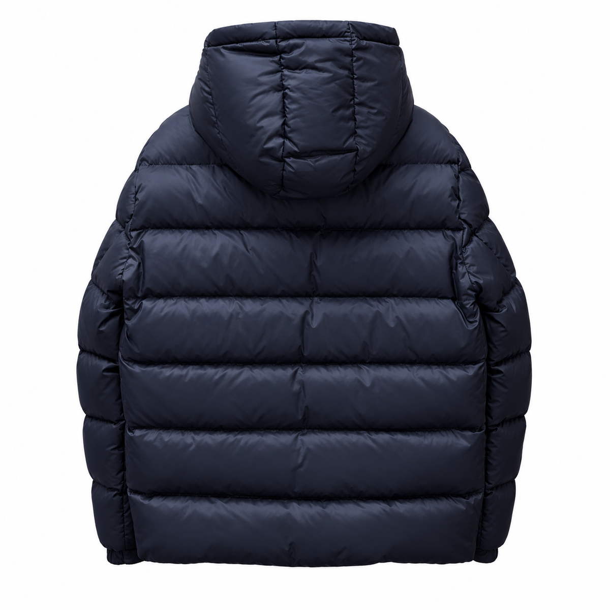 Moncler navy hooded puffer jacket — photo 3
