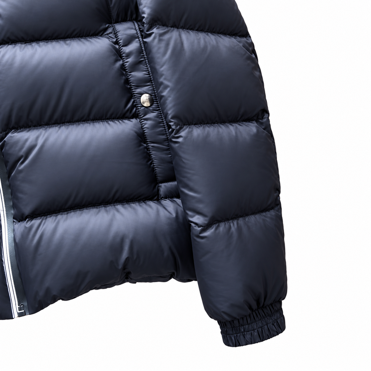 Moncler navy hooded puffer jacket — photo 6