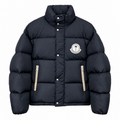 Moncler Palm Emblem Puffer Jacket – Dark Navy