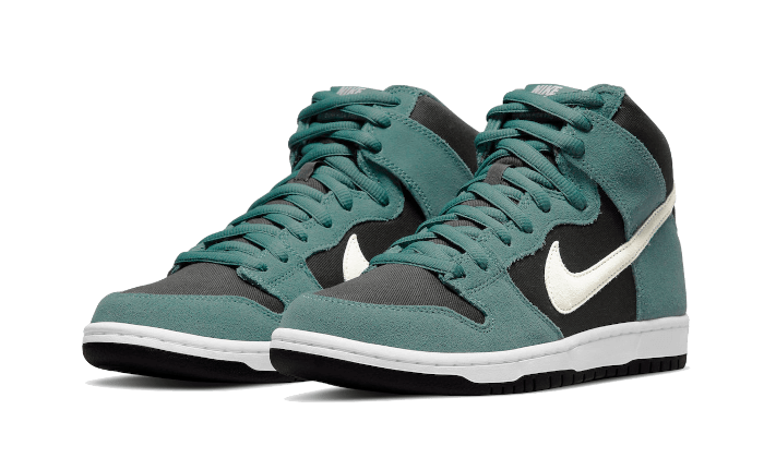 Nike Dunk High Nike SB Green Suede