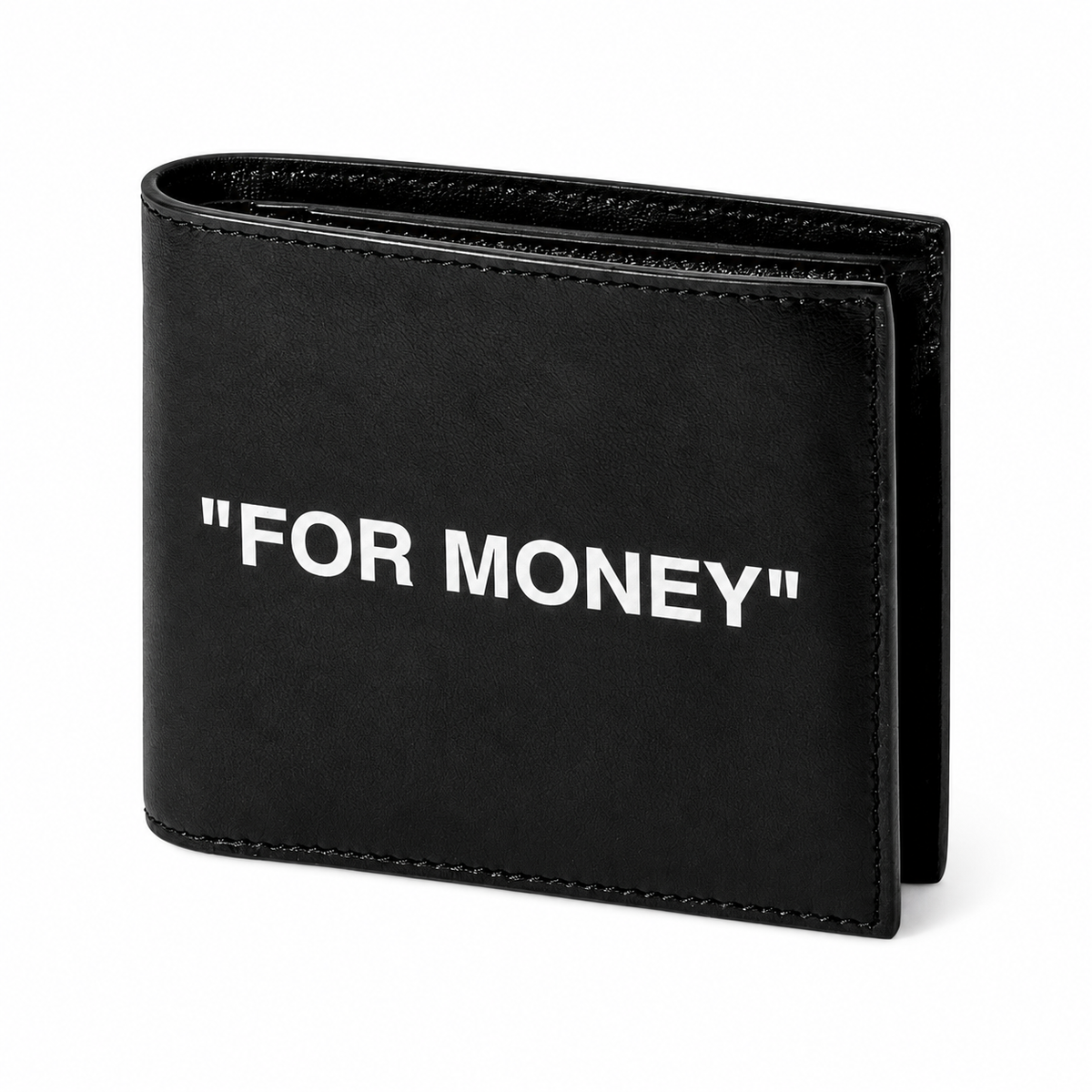Off-White FOR MONEY Wallet — Black