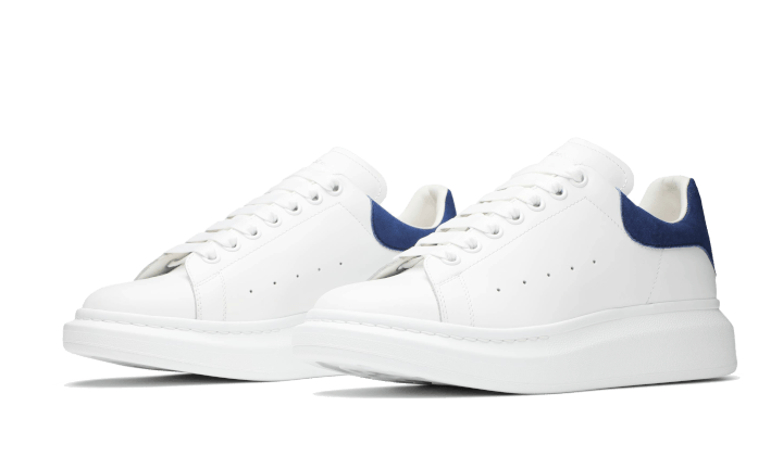 Alexander Mcqueen Oversized Worker Blue