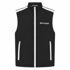 Palm Angels Classic Logo Gilet — front view, white background