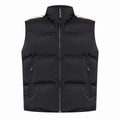 Palm Angels Stand-Collar Insulated Gilet — Black — view 1