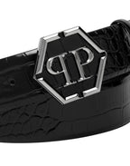 Philipp Plein Hexagon Belt — Black