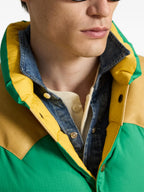 Ralph Lauren Contrast-Panel Ripstop Gilet — Green — view 7