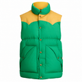 Ralph Lauren Contrast-Panel Ripstop Gilet — front view, white background