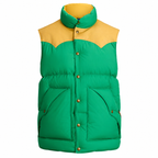Ralph Lauren Contrast-Panel Ripstop Gilet — front view, white background